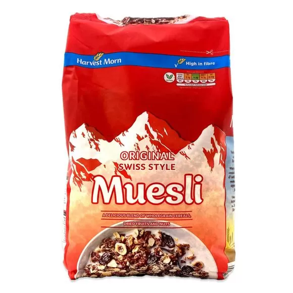 Harvest Morn Original Swiss Muesli 1.3kg Whole Grain - image 2