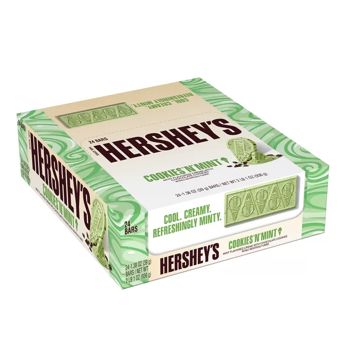 Hersheys Cookies N Mint Bar 39g - image 4