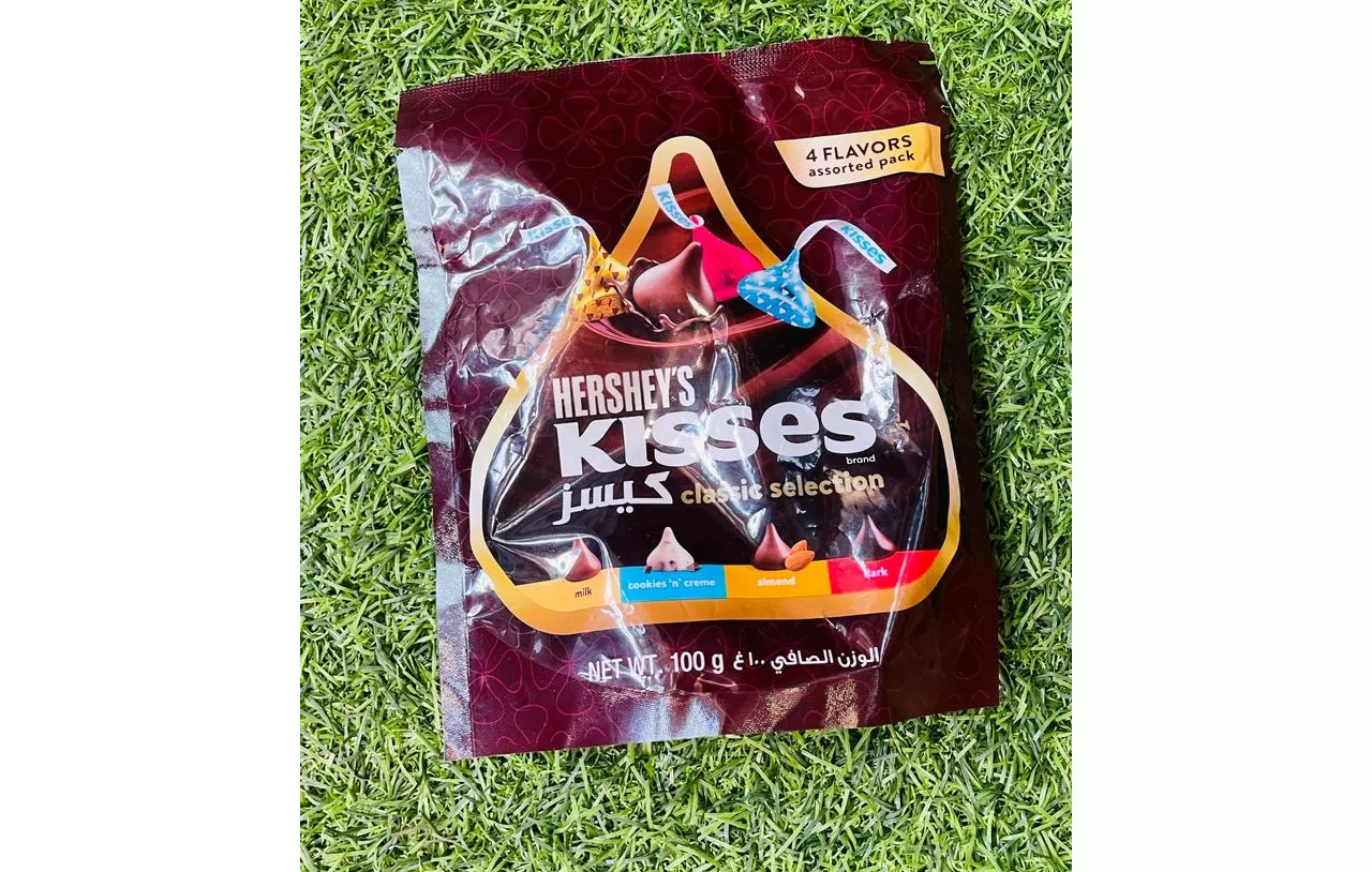 Hersheys Kisses Classic Selection Chocolate 100g Milk Cookies