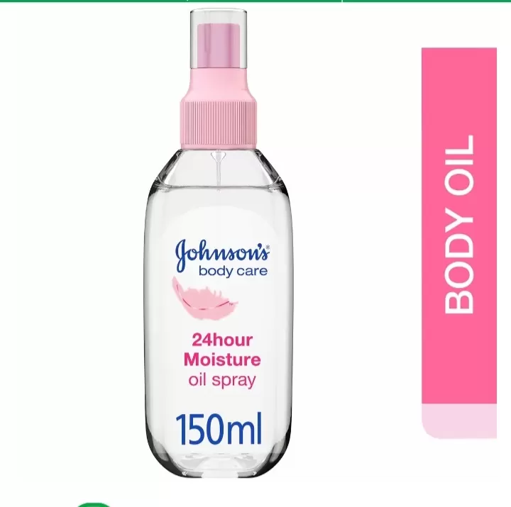 Johnson's Baby Oil Spray 24 Hour Moisture 150ml - image 1
