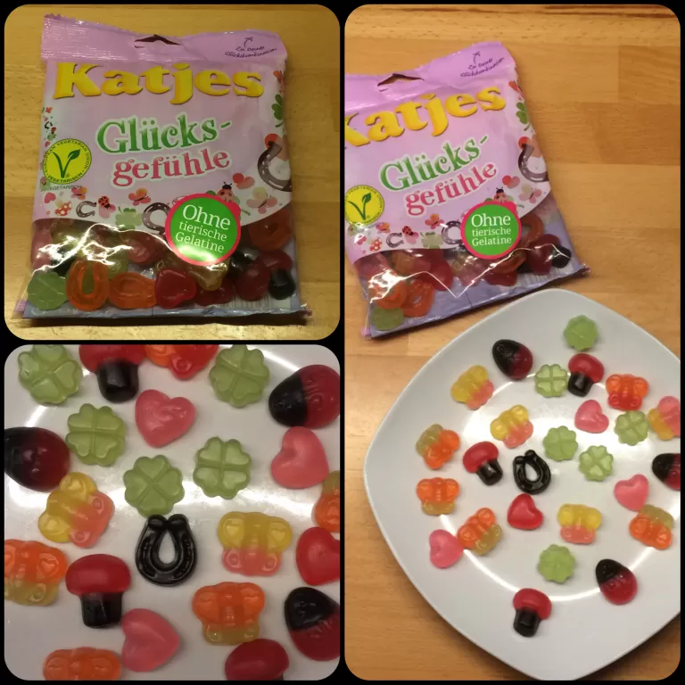 Katjes Feeling Happiness Vegetarian Fruit Gums 200g - image 2