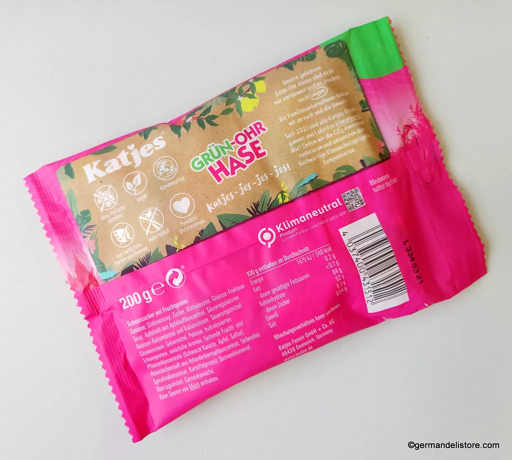 Katjes Green Eared Bunny Fruit Gums - image 4