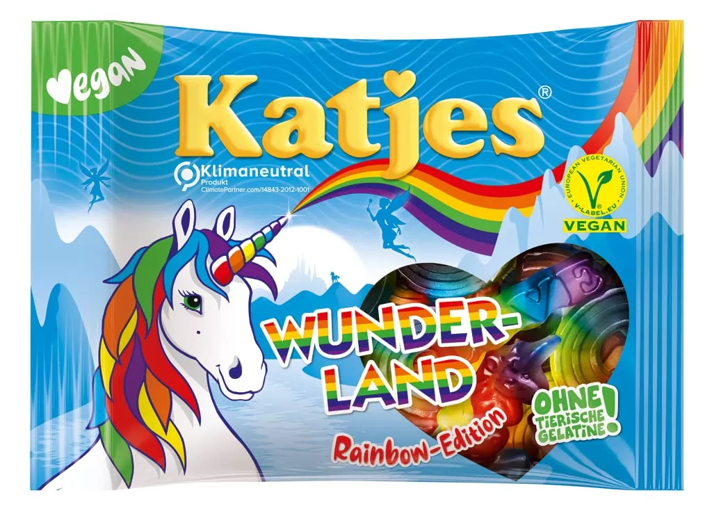 Katjes Wunderland Rainbow-Edition Gummy Candy 200g