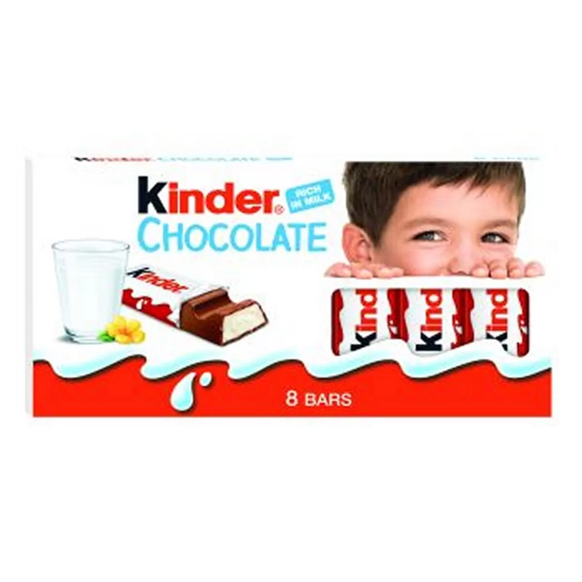 Kinder Chocolate 8 Bars