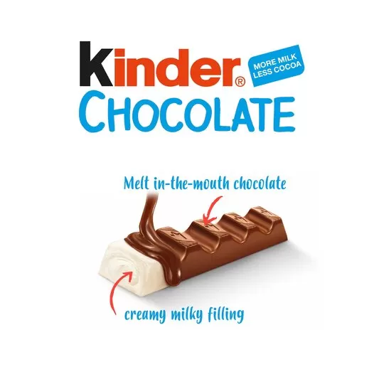 Kinder Chocolate 4 Pack 50G - image 3