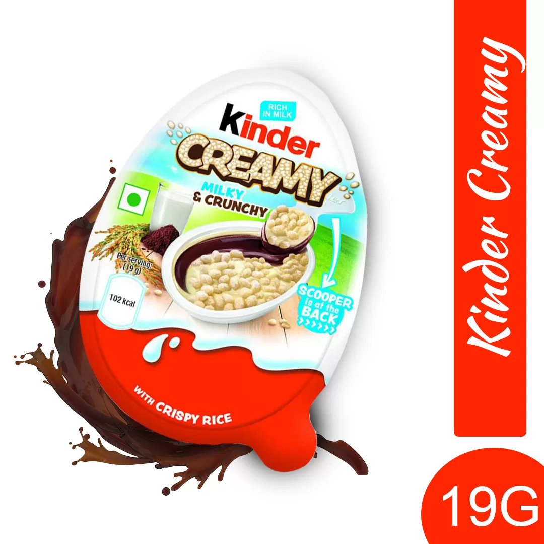 Kinder Creamy 19g Chocolate Snack