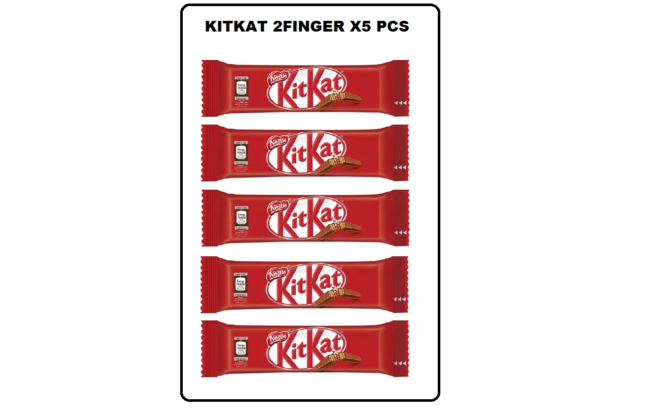 Kitkat 2finger Chocolate x 5 Pcs Combo Pack Dubai