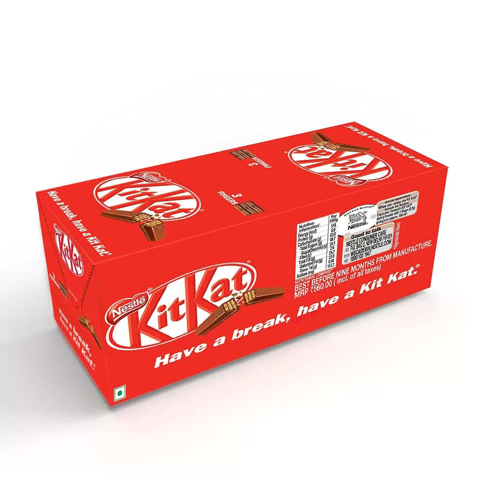 KitKat 3 Fingers Milk Chocolate 28 pcs Box - image 3