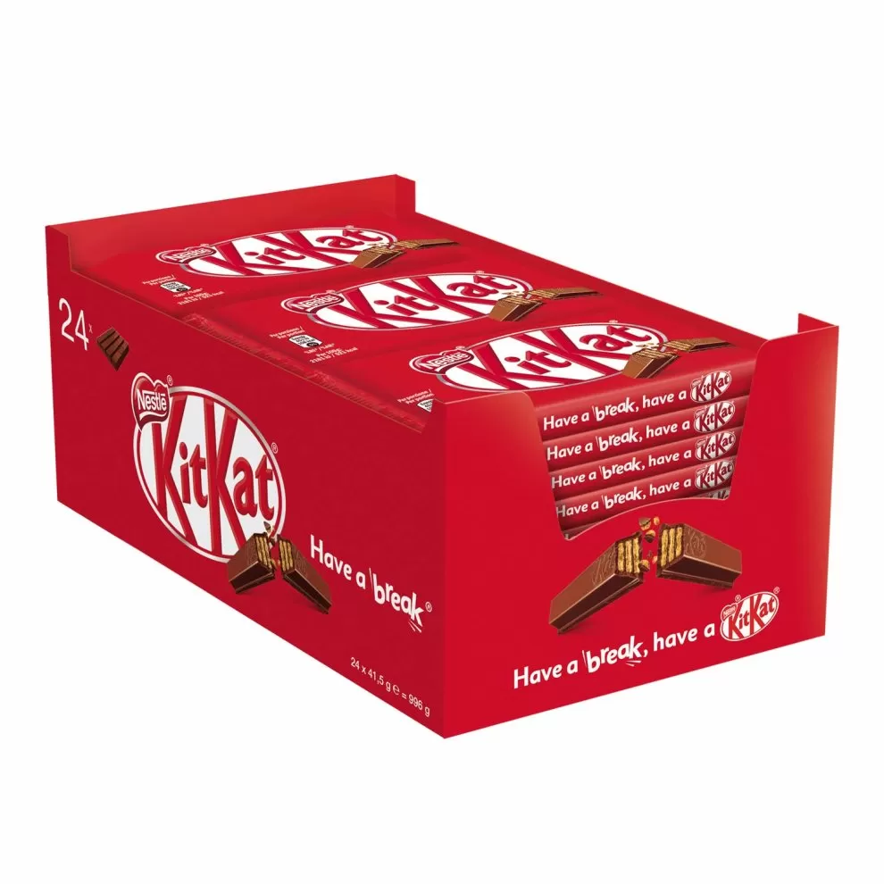 KitKat 4 Finger Milk Chocolate Bar 24 Pcs Pack - image 2