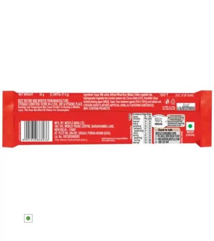 Kitkat 6Finger Wafer Bar Coated Chocolate - image 2