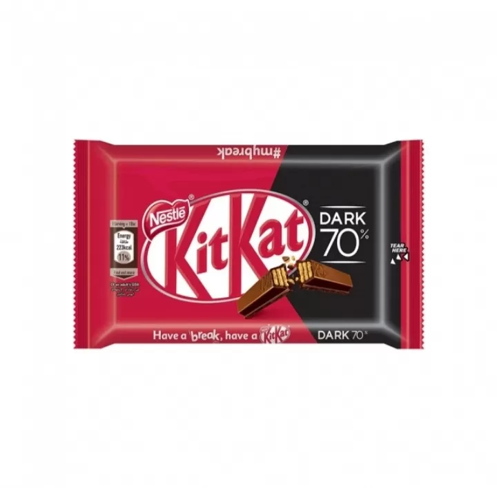 Kitkat Dark 70% Cocoa 41.5g - image 2