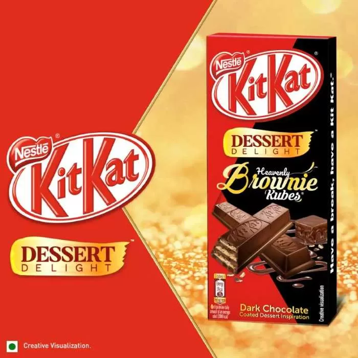 Kitkat Dessert Delight Heavenly Brownie Kubes Wafer - image 2