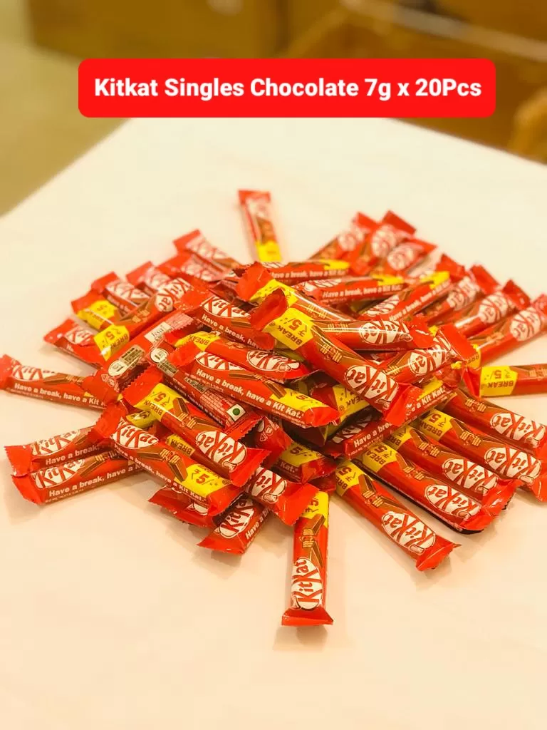 Kitkat Single Chocolate 7g x 20Pcs