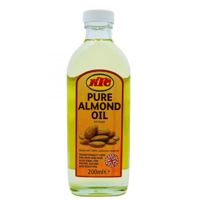 KTC Almond Oil 200ml UK Made with Californian Almonds