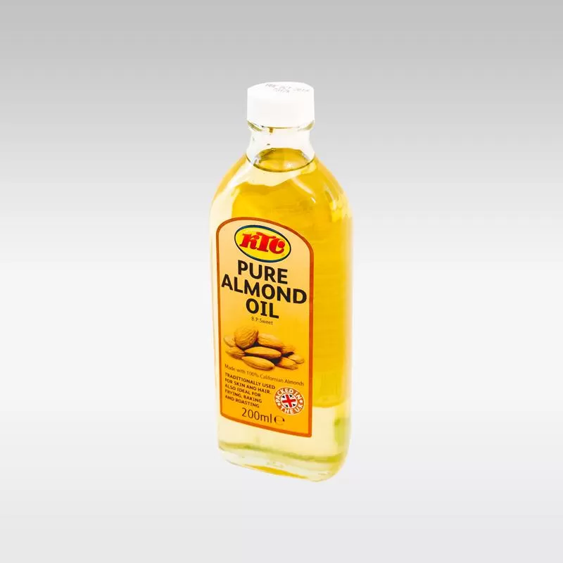 KTC Almond Oil 200ml UK Made with Californian Almonds - image 2