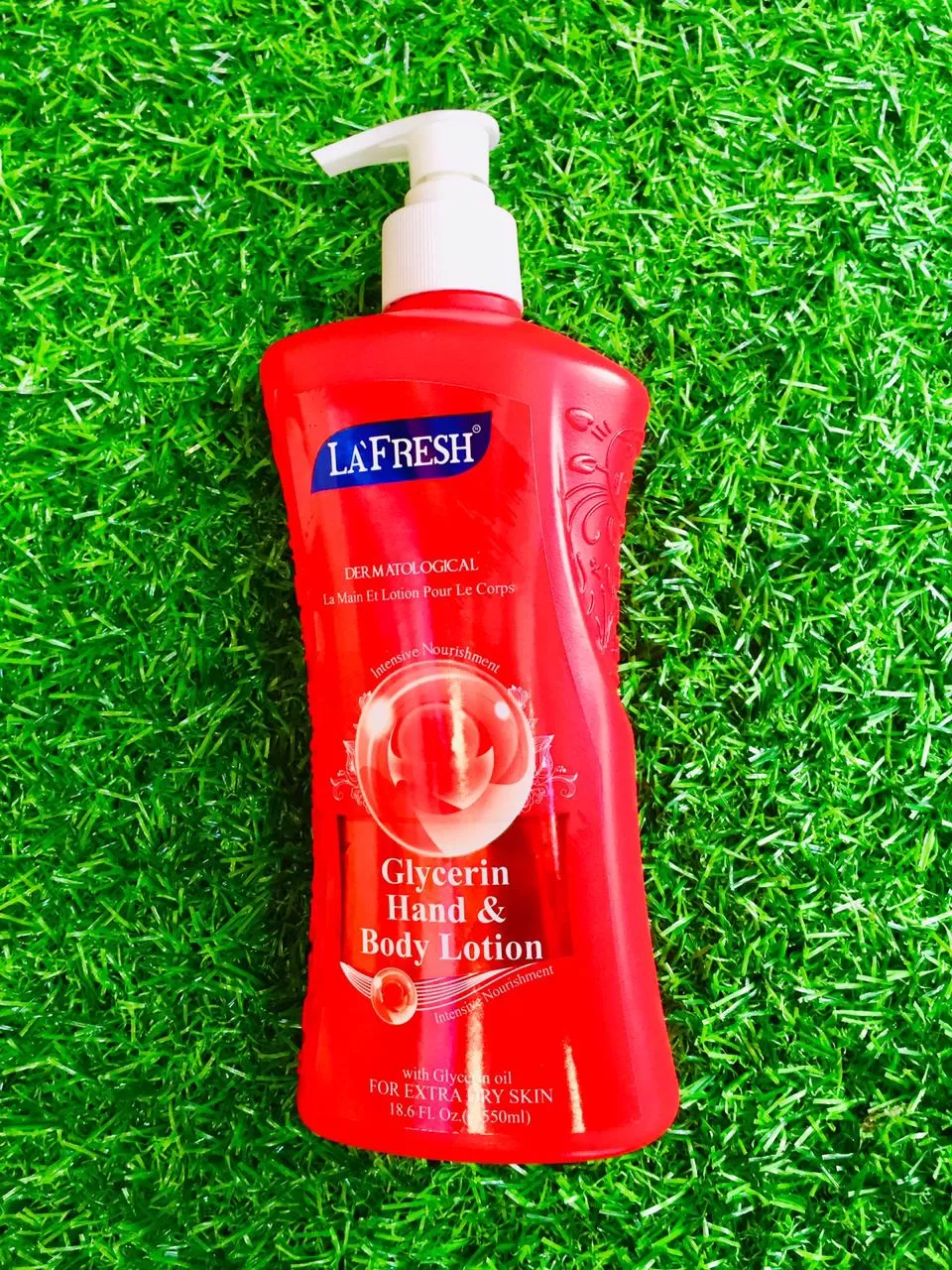 LA FRESH Glycerin Hand & Body Lotion 550ML