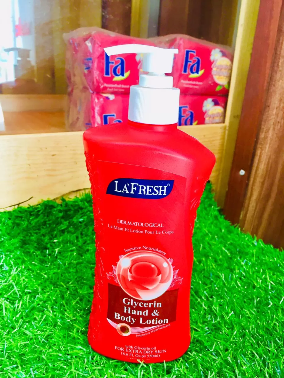 LA FRESH Glycerin Hand & Body Lotion 550ML - image 2