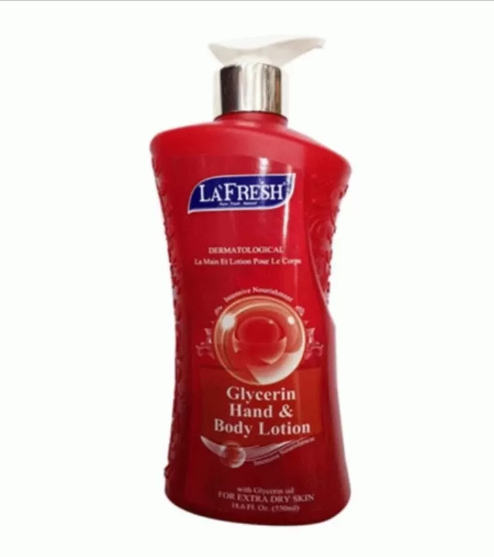 LA FRESH Glycerin Hand & Body Lotion 550ML - image 4