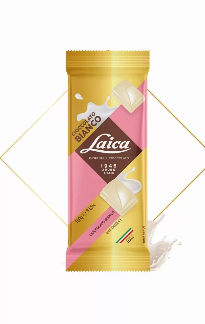 Laica White Chocolate 100g
