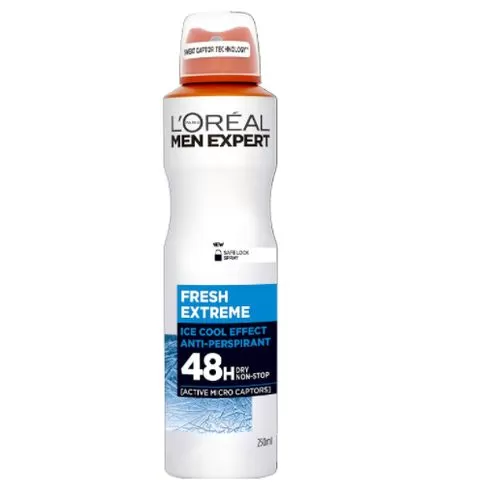 Loreal Men Expert Fresh Extreme Body Spray 250ml Ice Cool - image 2