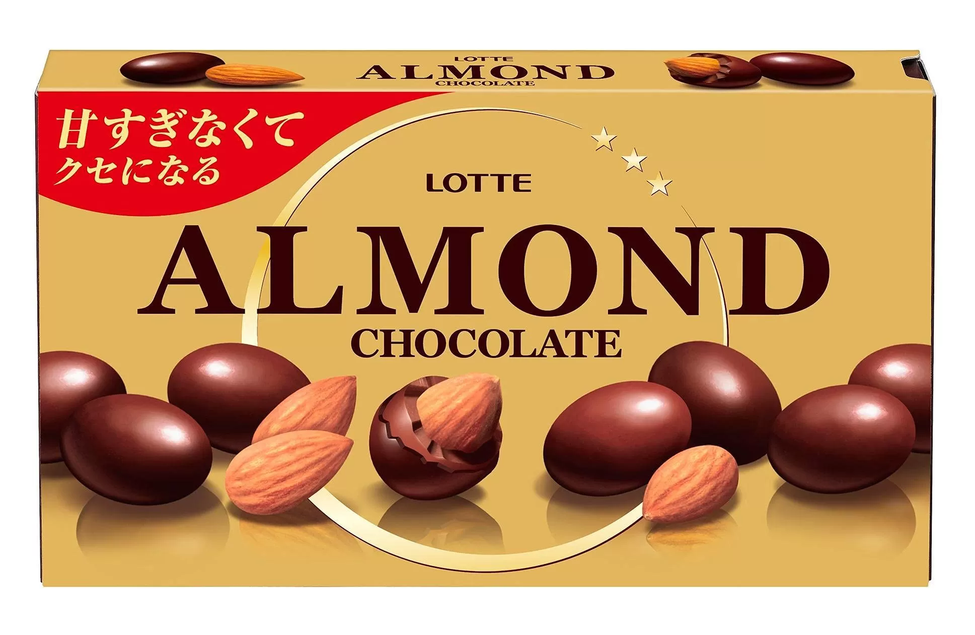 LOTTE Almond Chocolate Japanese Milk Covered Almond - image 1