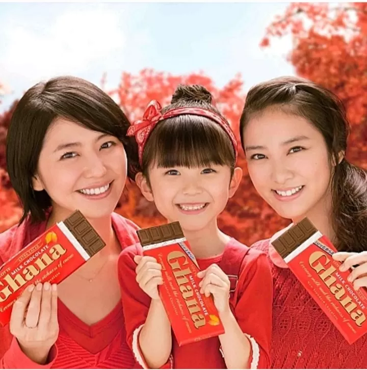 LOTTE Ghana Milk Chocolate Bar 50g Made in Japan - image 3