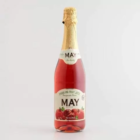 May Sparkling Strawberry Juice 750ml Non-Alcoholic