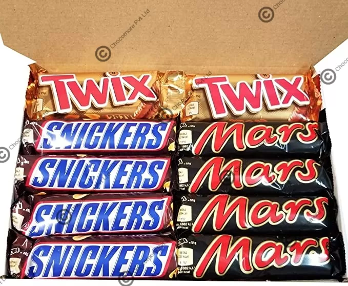 Snickers Mars Twix Milk Chocolate Selection Box