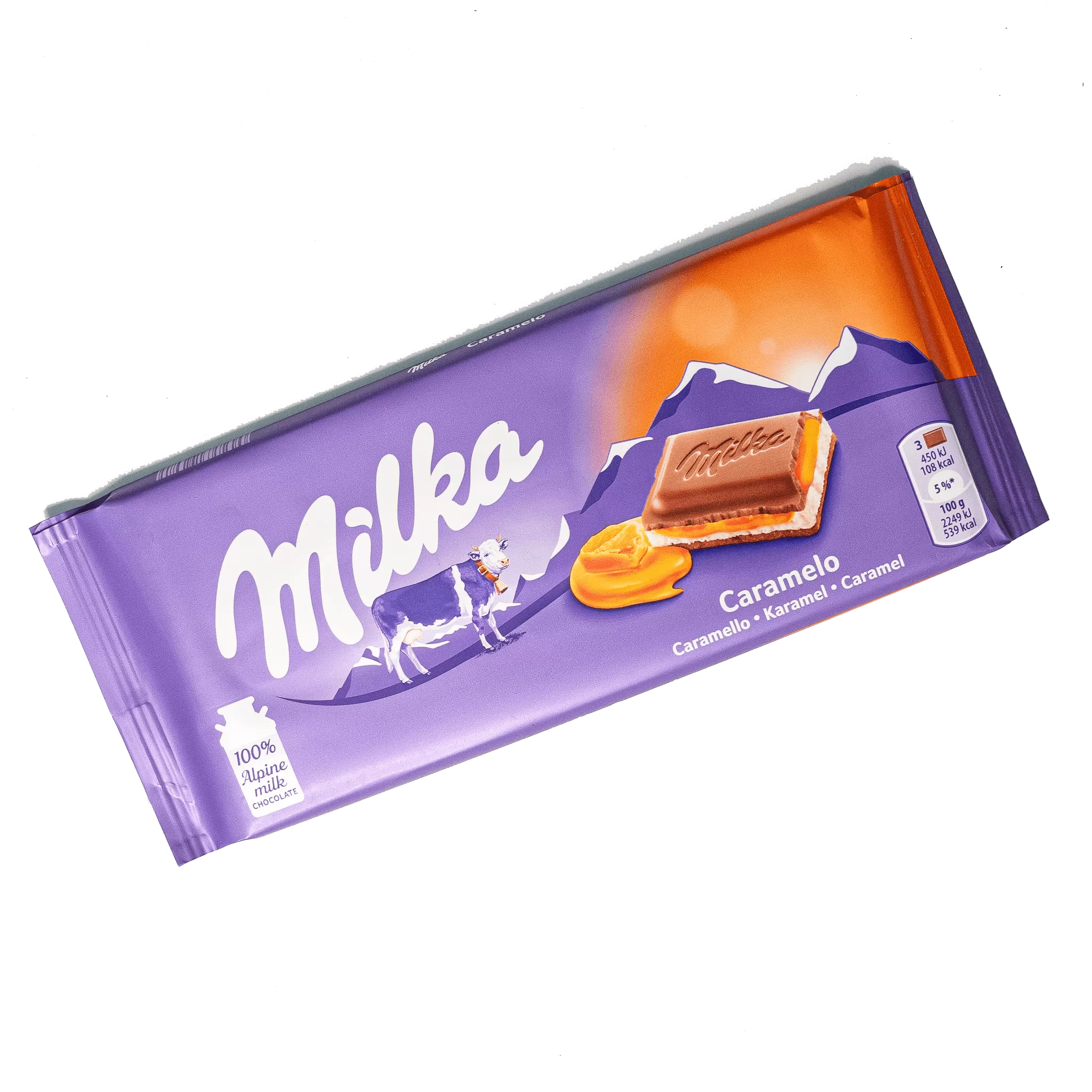 Milka Chocolate Caramelo Flavour 100g