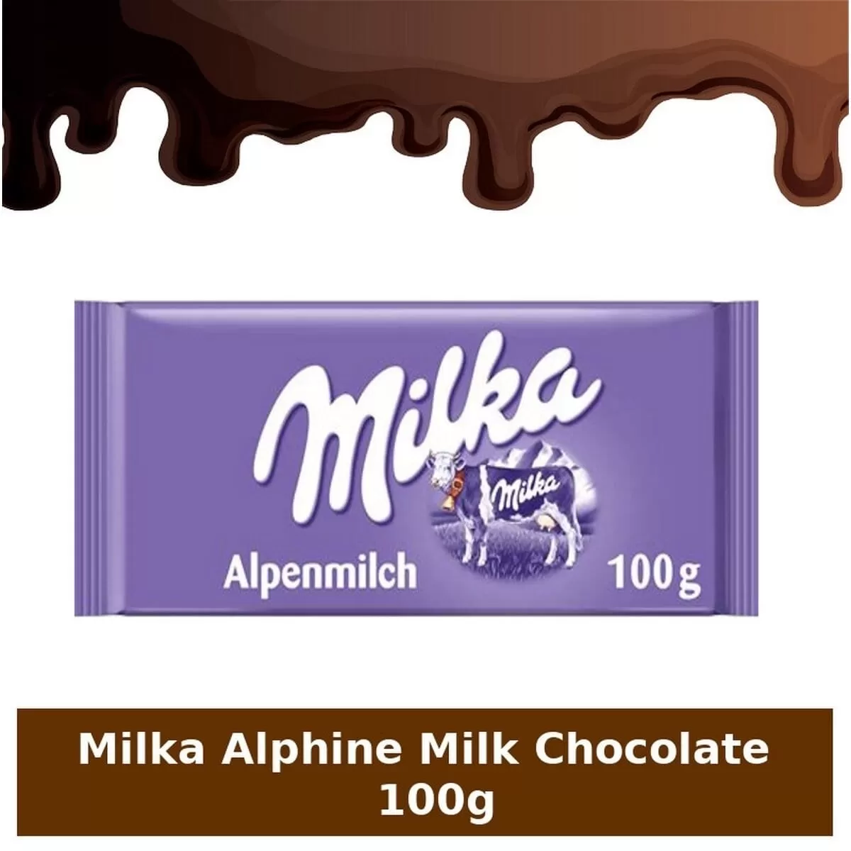 Milka Chocolate Alphine Milk 100g