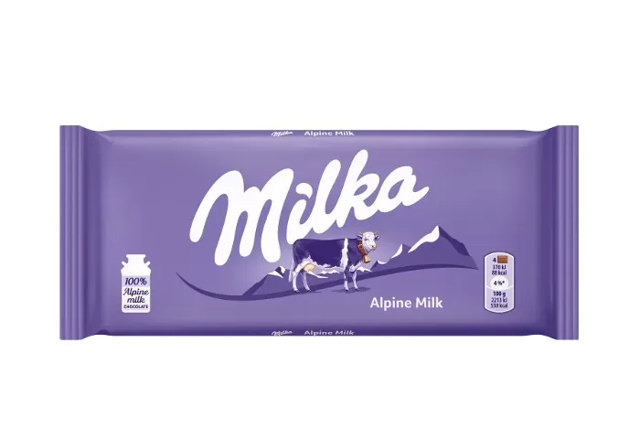 Milka Chocolate Alphine Milk 100g - image 2