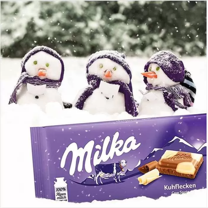 MILKA HAPPY COW Milk Chocolate Bar 100G