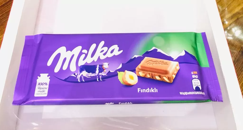 Milka Milk Chocolate with Hazelnuts 100g - image 2