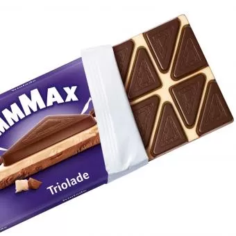 Milka MMMAX Triolade Milk/White/Dark Chocolate Bar - image 2