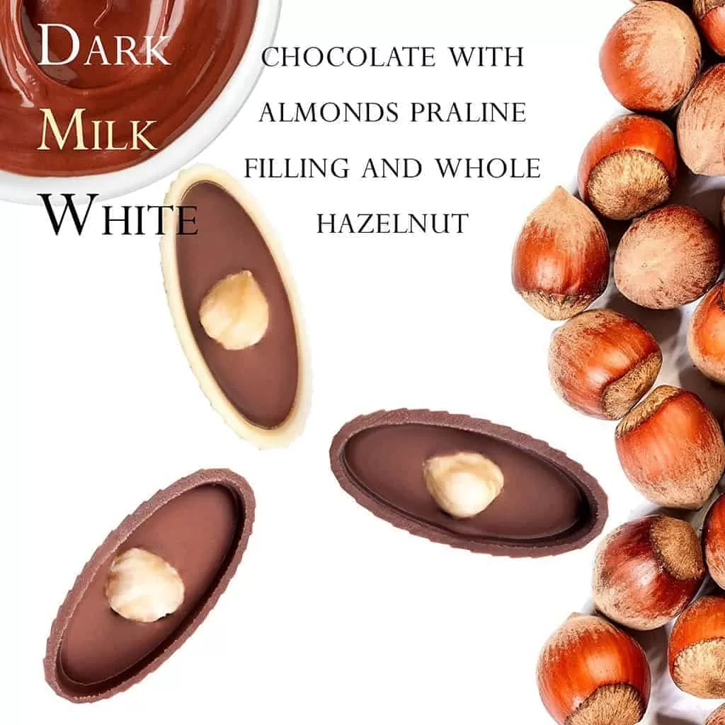 Millennium Riviera Luxury Assorted Chocolates Whole Hazelnuts - image 6