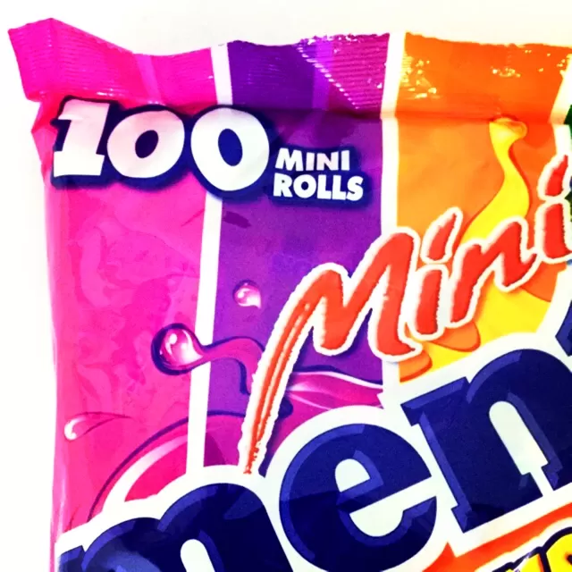 Mentos Mini Rolls Rainbow Chewy Candy 100PCS - image 6