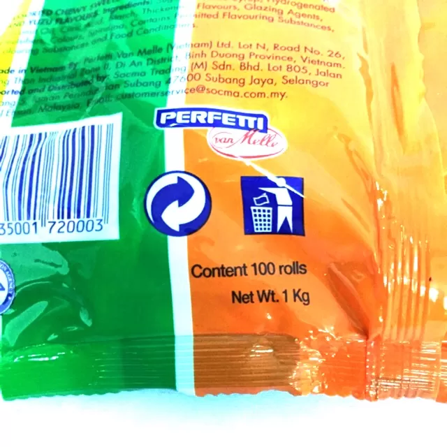 Mentos Mini Rolls Rainbow Chewy Candy 100PCS - image 7