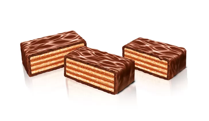 Mr.Bite Milk Chocolate Coated Wafers With Hazelnut Cream 38g - image 2