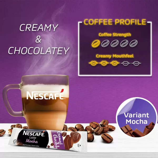 Nescafe 3-in-1 Latte Mocha Premix Double Chocolate Velvet - image 2