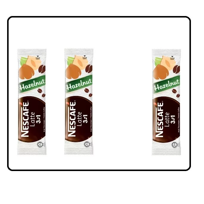 NESCAFE Latte 3in1 Hazelnut Coffee Flavor Bold