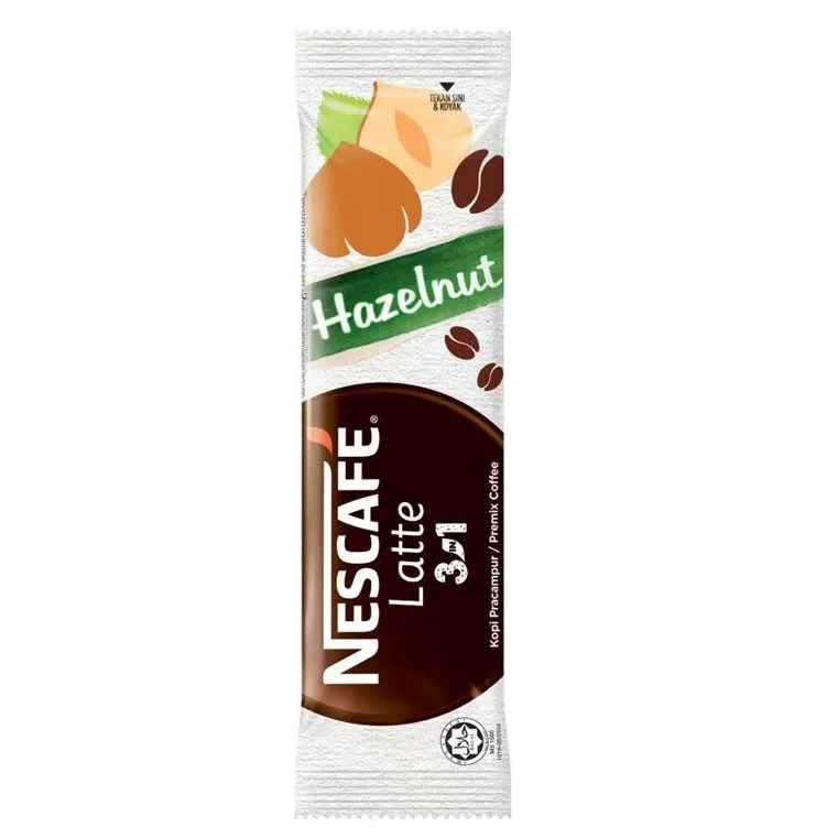 NESCAFE Latte 3in1 Hazelnut Coffee