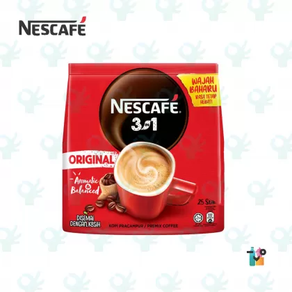 Nescafe Original 3 In 1 Premix Coffee 25 Sticks - image 3
