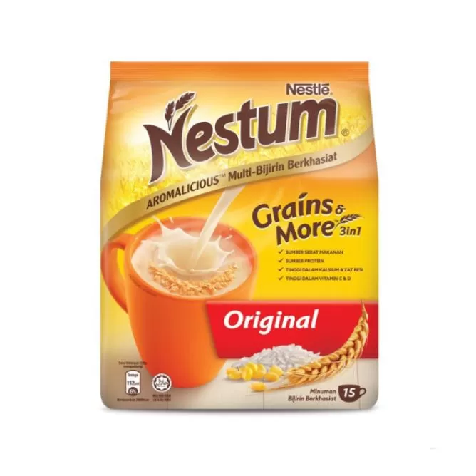 Nestle Nestum Grains & More 3 in1 Original 15 Packets