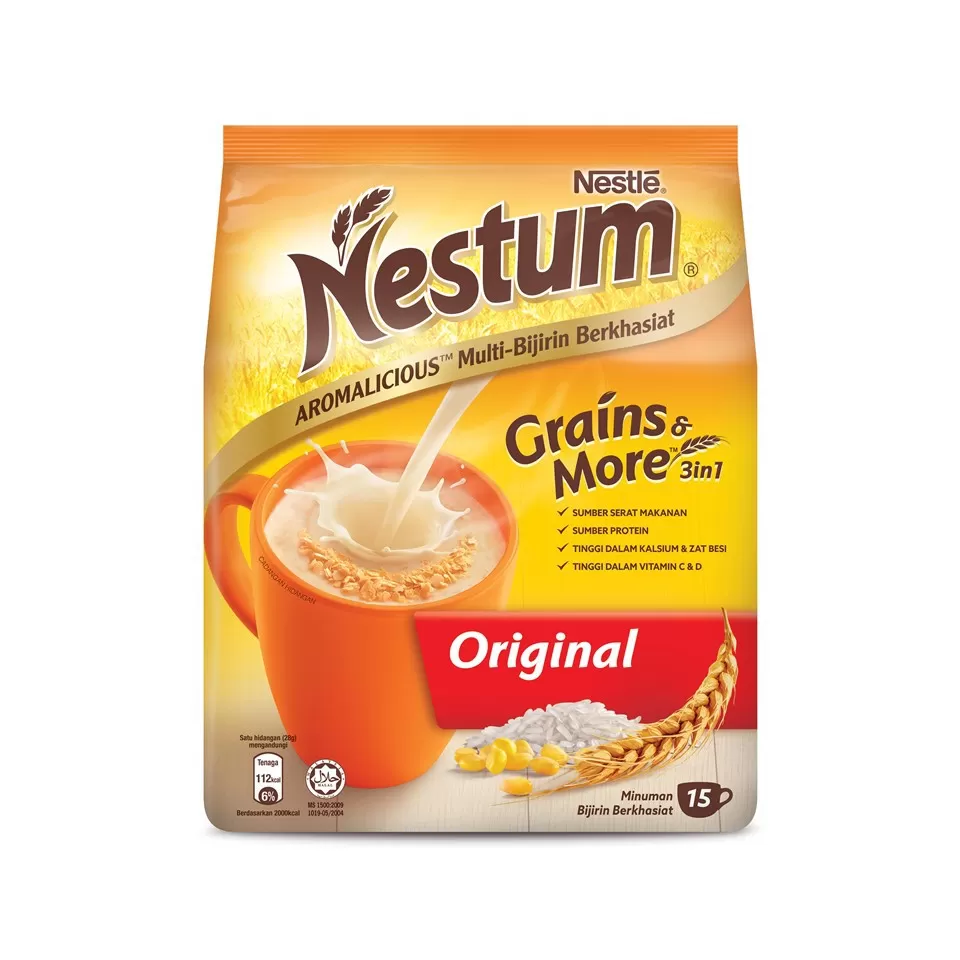 Nestum Grains & More 3 in 1 Original 28g x 15s - image 2