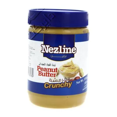 Nezline Peanut Butter Crunchy 510 G