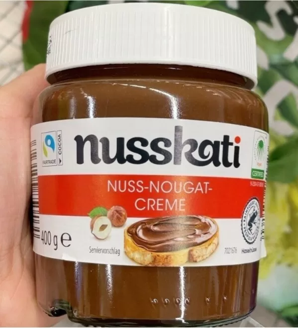 Nusskati Nut Nougat Cream Hazelnut Choc Spread 400g - image 2