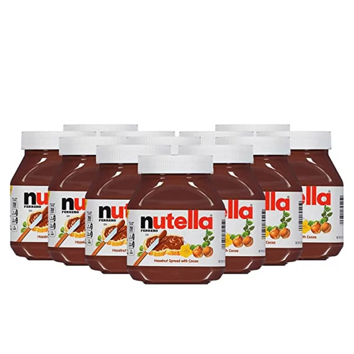 Nutella Ferrero Hazelnut Spread 350g x5Pcs