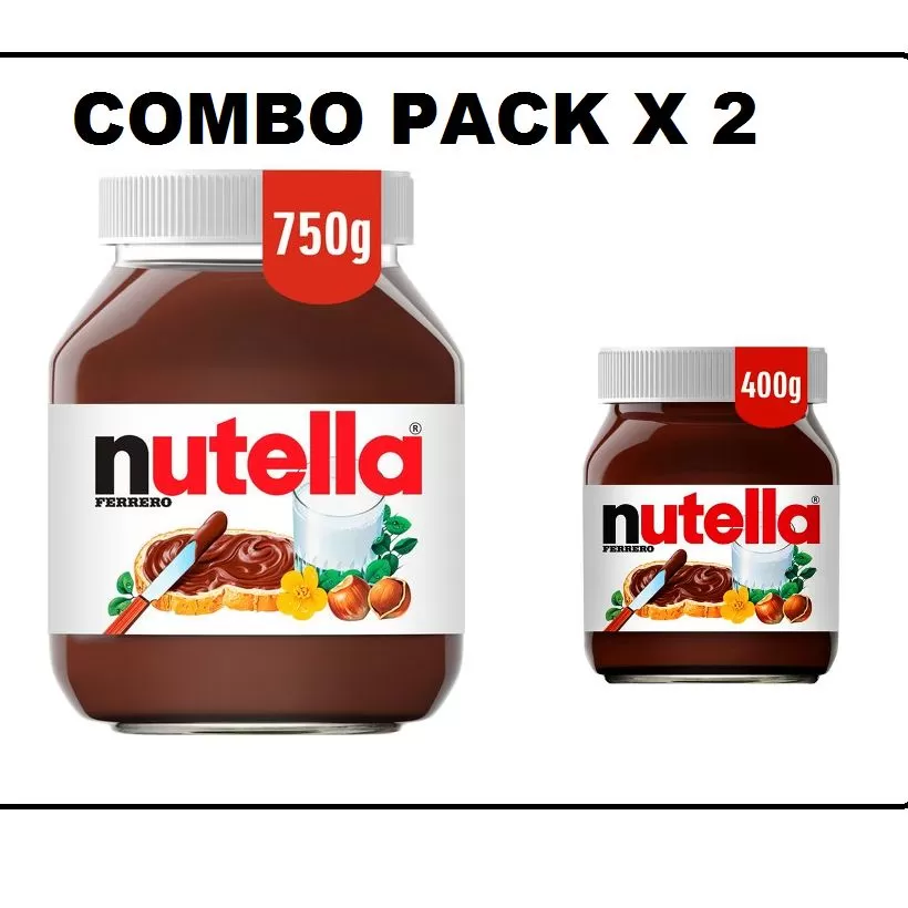 Nutella Hazelnut Chocolate Spread Combo Pack