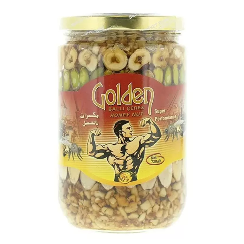 Generic Nuts With Honey Golden Healthy Snack