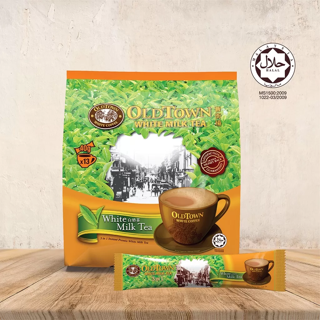 OLDTOWN Instant 3in1 Premix White Milk Tea